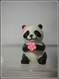Panda harpiks figur